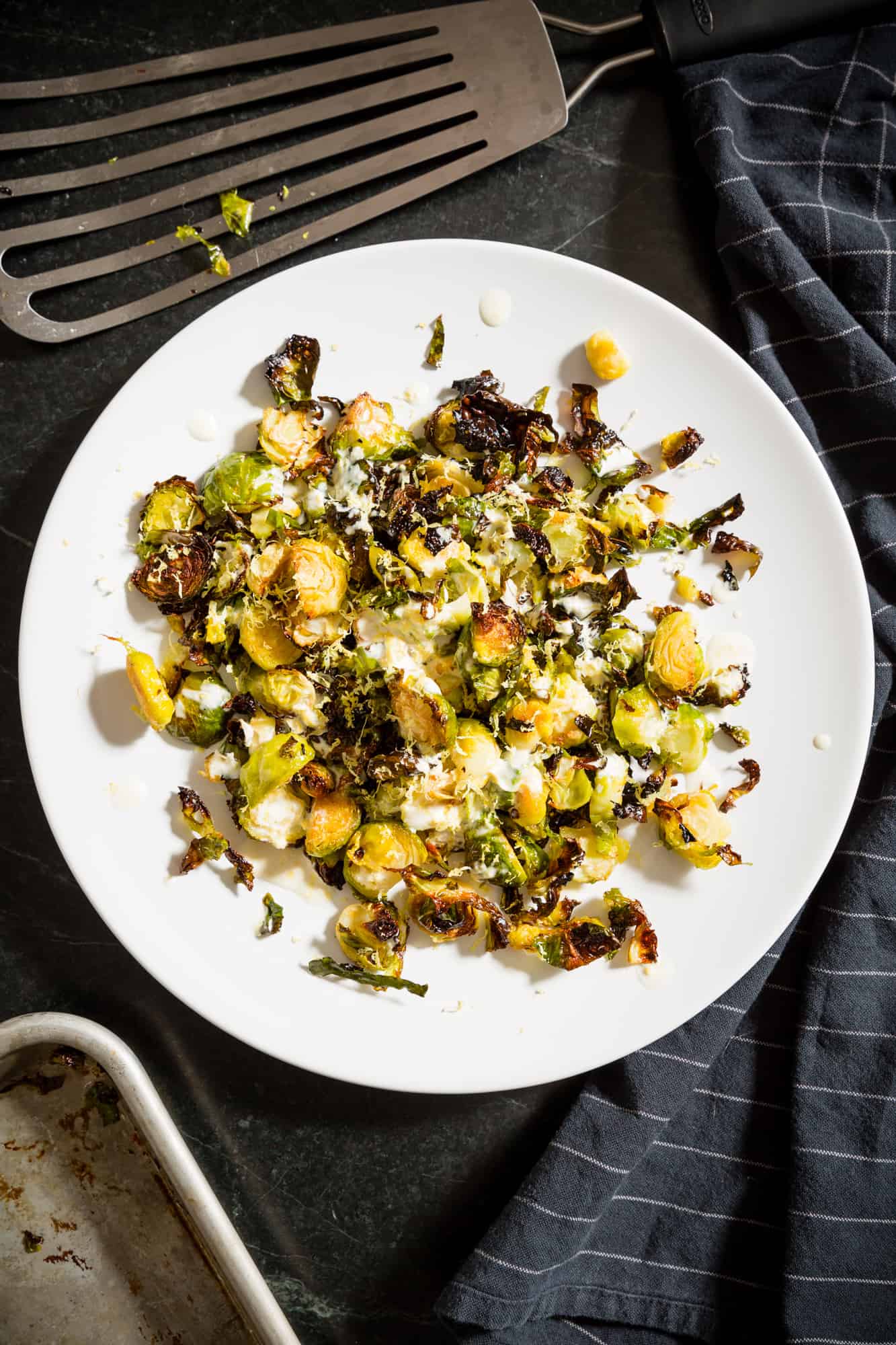 Roasted Brussel Sprouts with Lemon Aioli