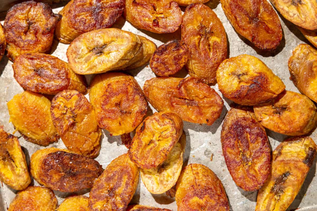baked plantains