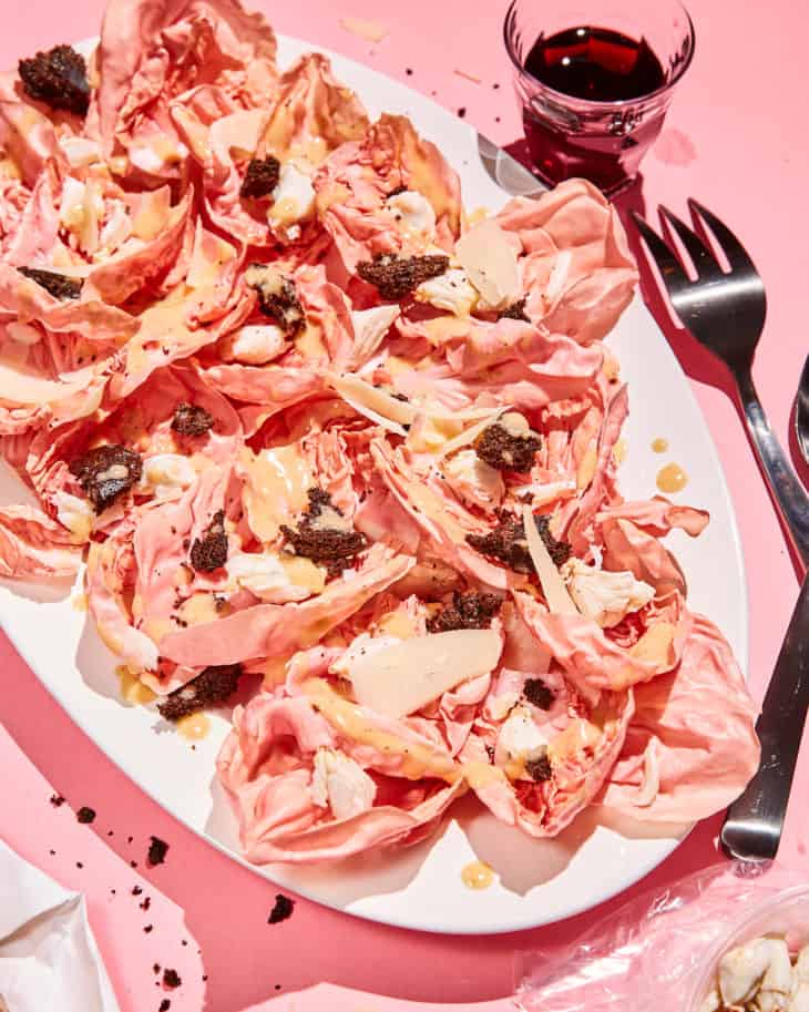 Pink Crab Caesar Salad