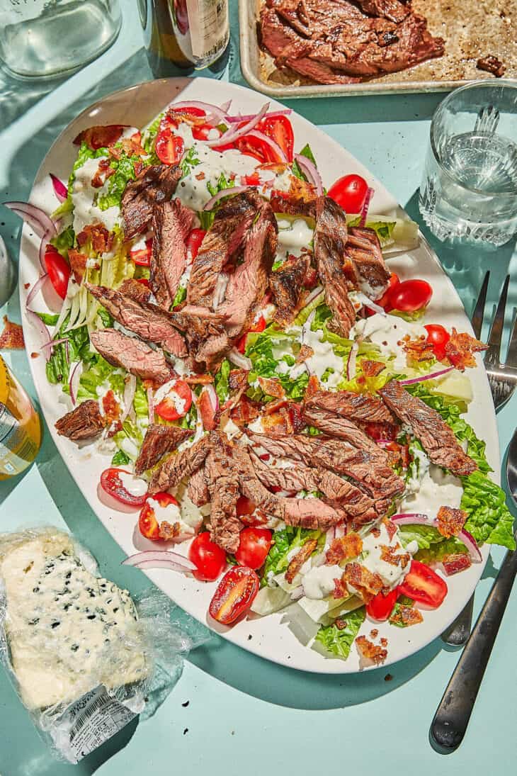Steak and Blue Cheese Salad