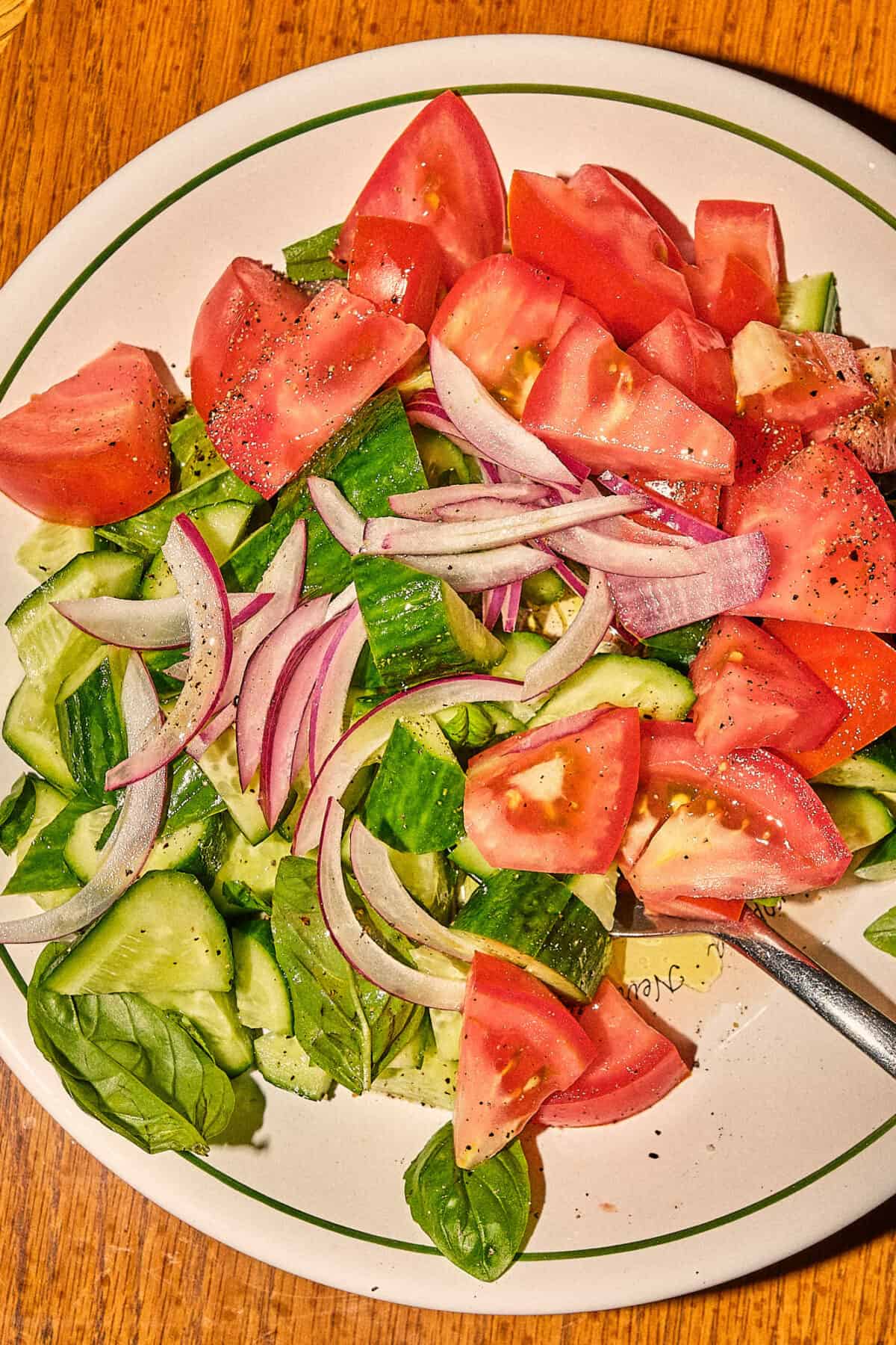 Cucumber and Tomato Salad